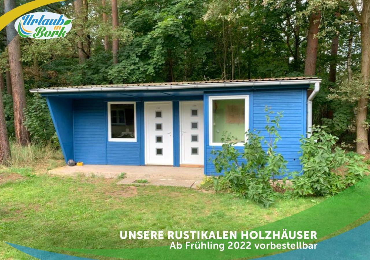 Familien-Suite-im-Wald-am-See Bork Exterior foto