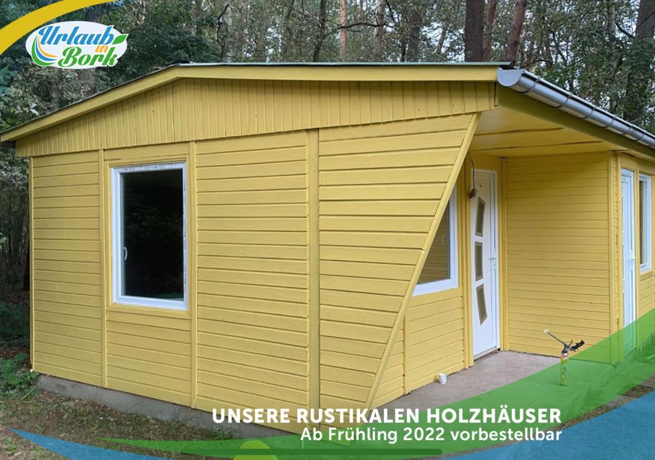 Familien-Suite-im-Wald-am-See Bork Exterior foto