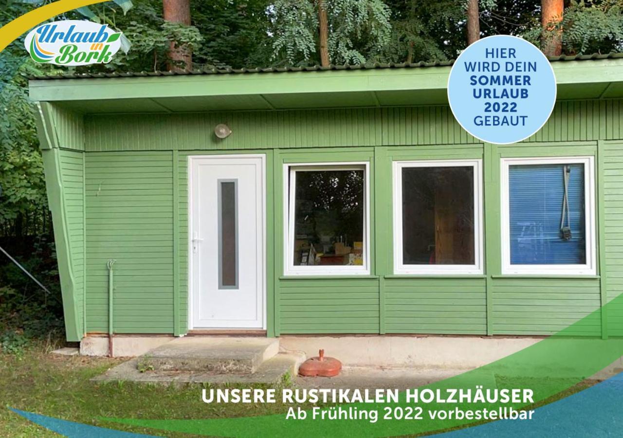 Familien-Suite-im-Wald-am-See Bork Exterior foto