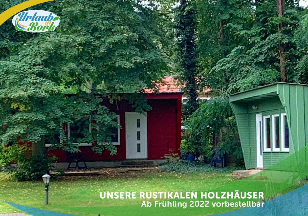 Familien-Suite-im-Wald-am-See Bork Exterior foto